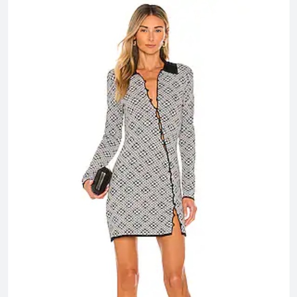 REVOLVE HANSEN + GRETEL Brydie Dress in Floral Jacquard, mini dress, size XS - Picture 1 of 8